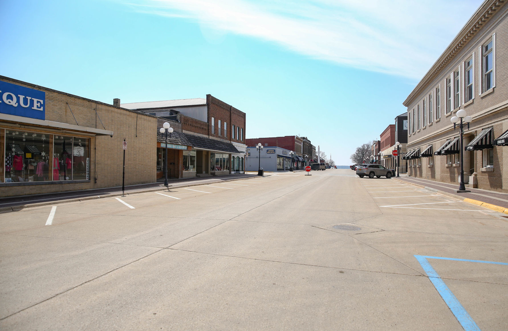 Main Street Clear Lake - COVID-19